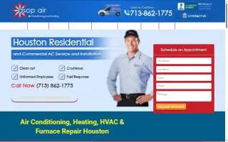 ASAP AIR A/C and Heating website