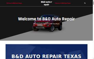 B&D auto repair