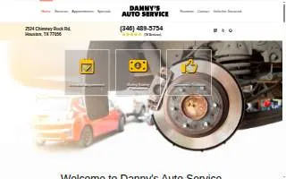Danny’s Auto Service website