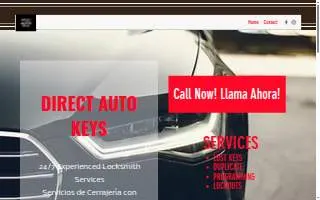 Direct Auto Keys website