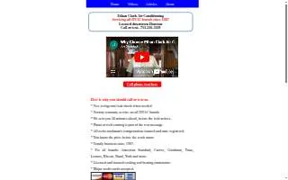 Ethan Clark Air Conditioning website