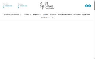 Eye Elegance website
