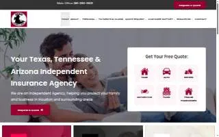 Firemark Insurance Agency website