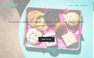 Fluff Bake Bar website
