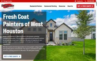 Fresh Coat Painters of West Houston website