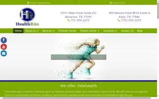 Health Rite Physical Therapy website