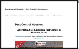 Houston Gulf Coast Exterminators