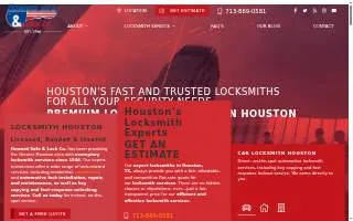 Howard Safe & Lock of Houston website