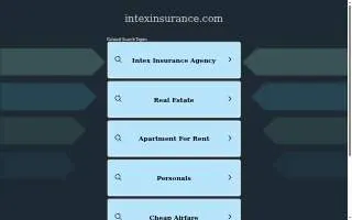 In-Tex Insurance Agency website