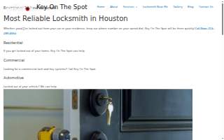 Key on the spot