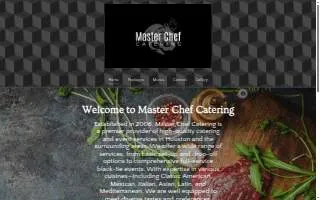 Master Chef Catering of Houston website