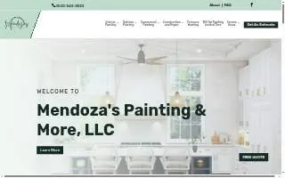 Mendoza’s Painting & More LLC website