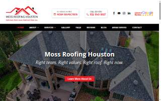 Moss Roofing Houston