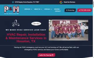 P & M Air Conditioning and Heating