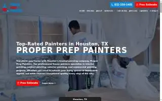 Proper Prep Painters website