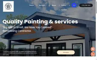 Quality Painting & services website