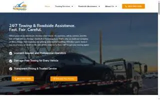 QuickLift 4 Towing website