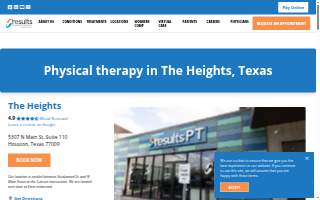 Results Physiotherapy Houston, Texas - The Heights