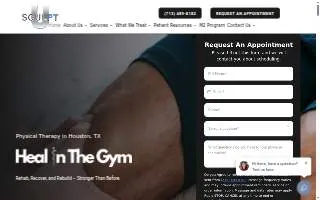 Sculpt U Physical Therapy: Houston website