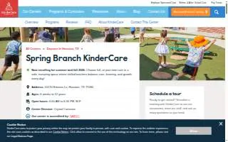Spring Branch KinderCare website