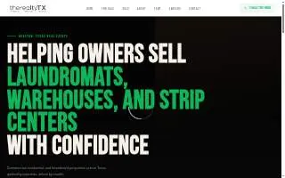 The Realty TX website