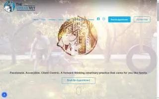 The Urban Vet website