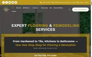 Vega Flooring & Renovation website