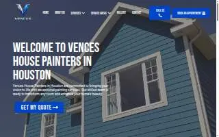Vences House Painters website