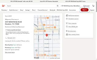 Walgreens Pharmacy  3.3(63) · $$Pharmacy ·  · 3317 Montrose Blvd