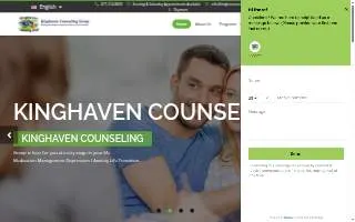 Kinghaven Counseling Group website