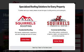 Squirrels Roofing