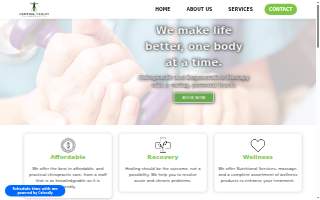 Central Health Chiropractic website