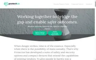Protectus Security website