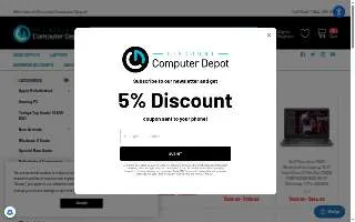 Discount Computer Depot website