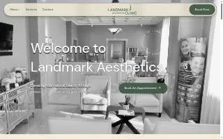 Landmark Aesthetics website