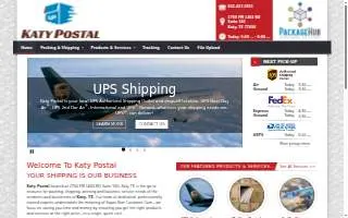 Katy Postal website