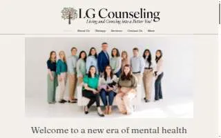 LG Counseling - Katy website