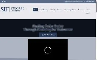 The Stegall Law Firm PLLC website