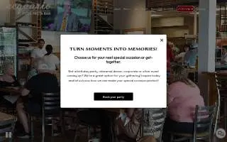 Acquario Pizza Pasta Bar website