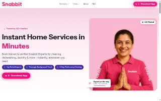 Clean Sweep Home Services website