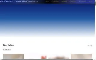 Garner Wallace Fine Timepieces and Jewelry website