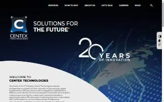 Centex Technologies website