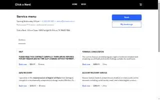 Click a Nerd website