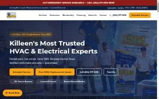 Deane Electric & Air Conditioning, LLC website