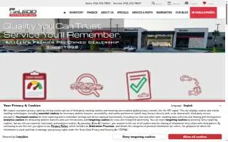 McLeod Auto Sales website