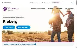 CHRISTUS Spohn Hospital - Kleberg website