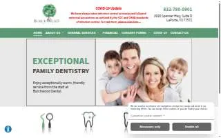 BurchWood Dental website