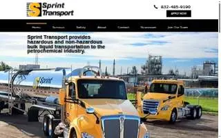 Sprint Transport website
