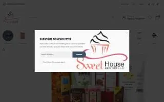 Sweet Art Bakery website