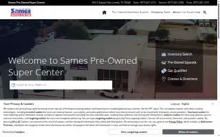 Sames Súper Center website